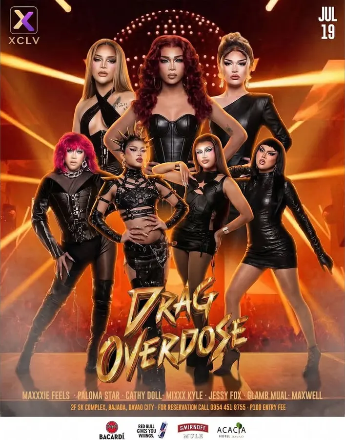 Drag Overdose at XCLV Club Davao