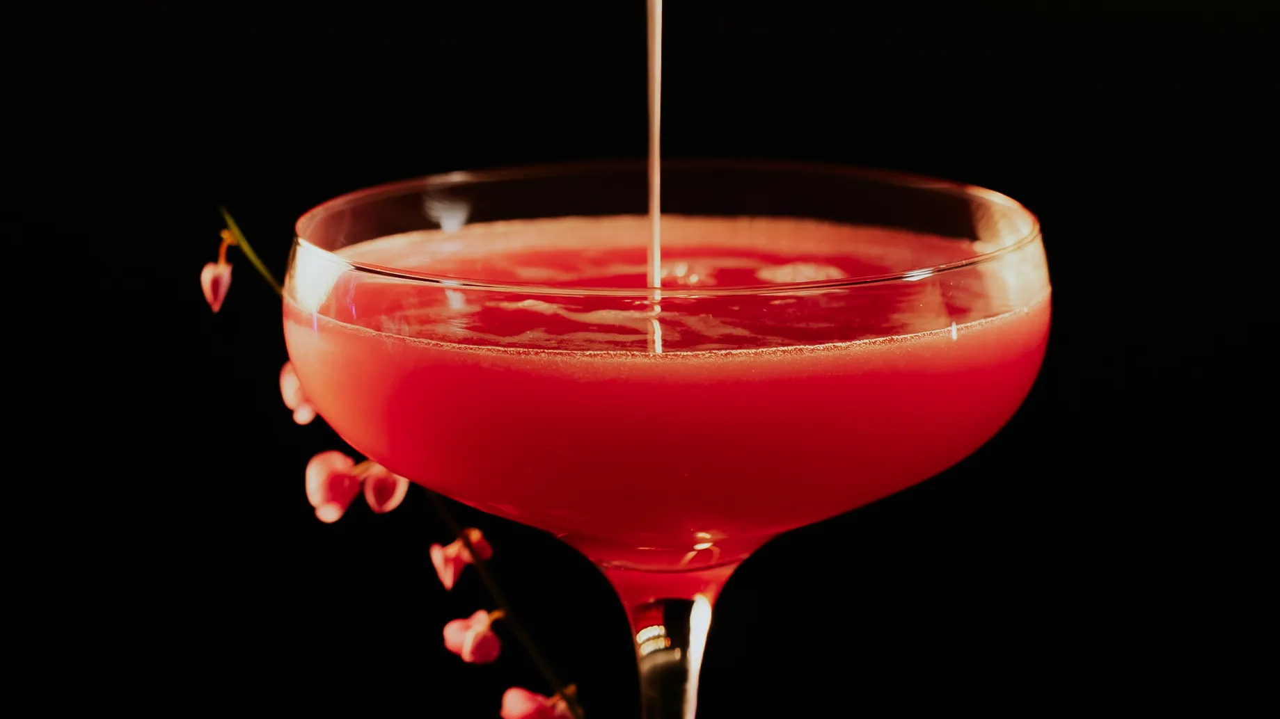 Bartender preparing a cocktail at XCLV